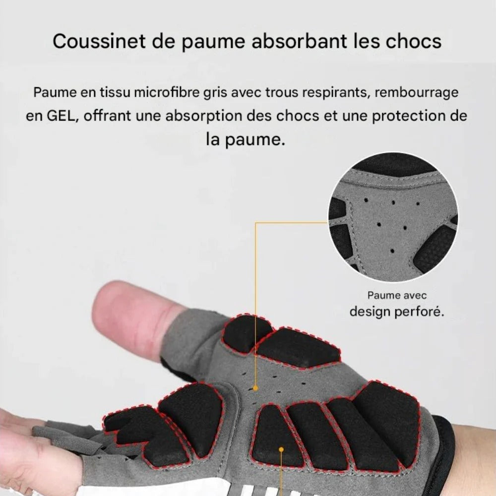 VeloFlex – Gants de cyclisme GEL antichoc respirants