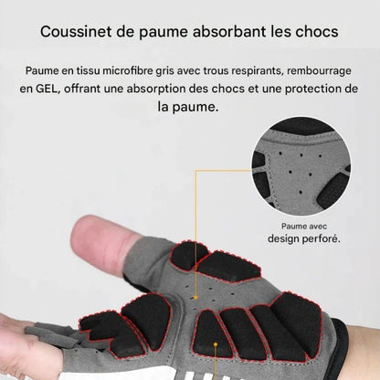 VeloFlex – Gants de cyclisme GEL antichoc respirants