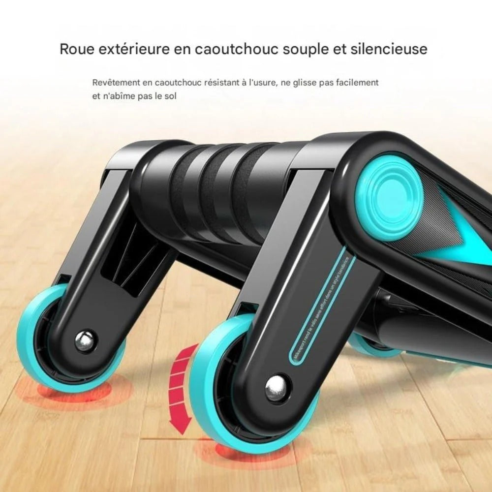 AbsGlide – Poignée abdominale pliable haute précision