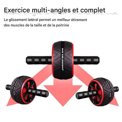 AbForce – Rouleau abdominal antidérapant